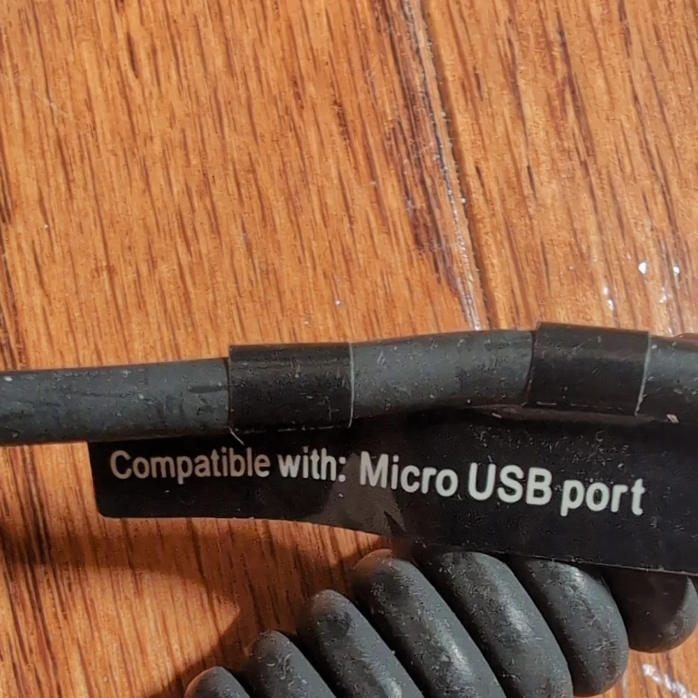 Verizon Micro USB Cell Phone Car Charger with Coiled Cable Model: MICUSBVPC